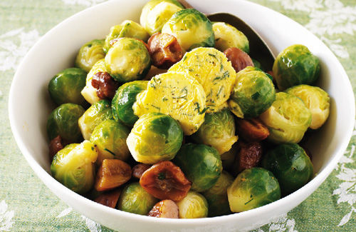 Brussels Sprouts with Chestnuts