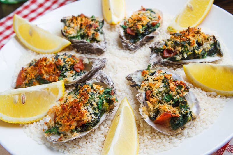 Hog Island Oysters Rockefeller