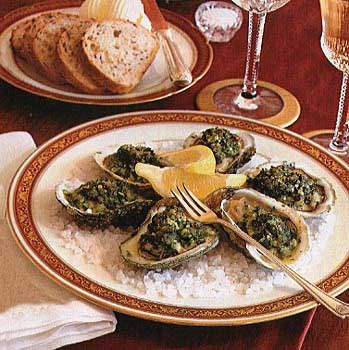 Oysters Rockefeller